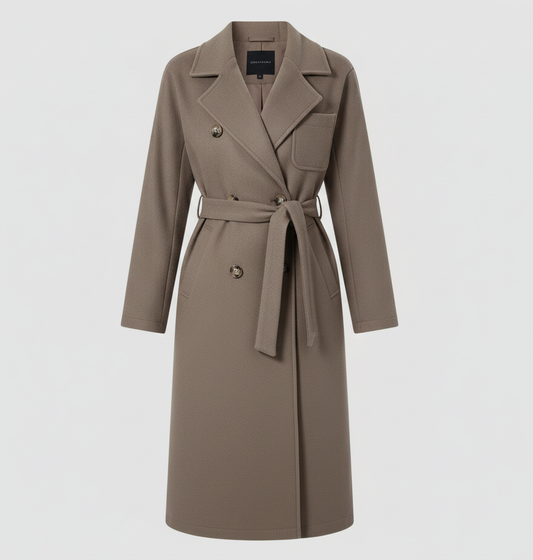 Juliette - Double-Breasted Long Coat