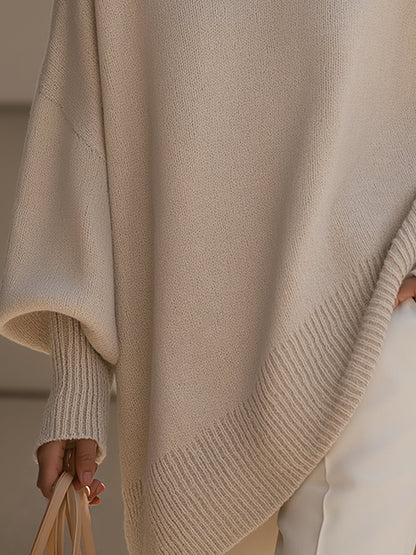 WANWEN | SOPHISTICATED WOOL BLEND SWEATER