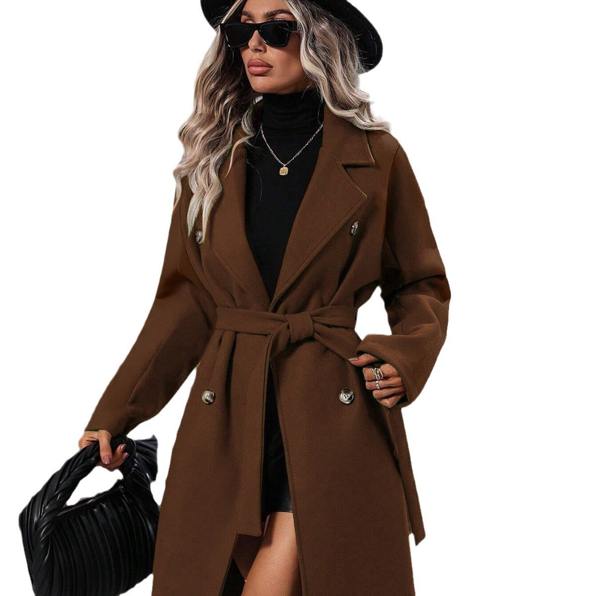 Juliette - Double-Breasted Long Coat