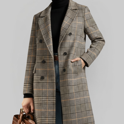 Beatrice | Classic Check Coat