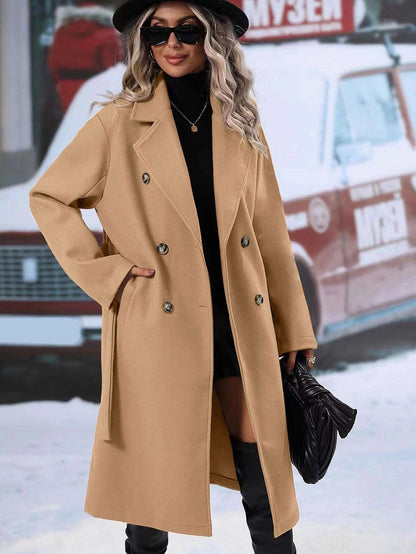 Juliette - Double-Breasted Long Coat