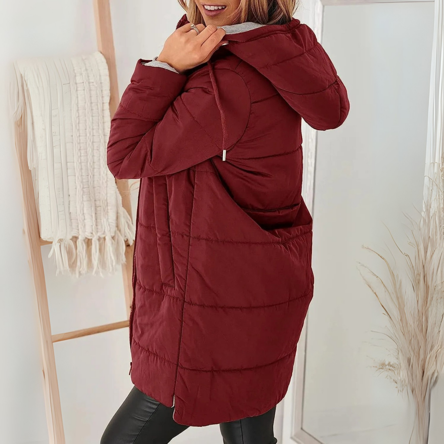 Ainsley - Casual Hooded Puffer Down Jacket