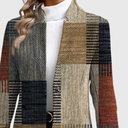 Jill | Elegant Patterned Blazer