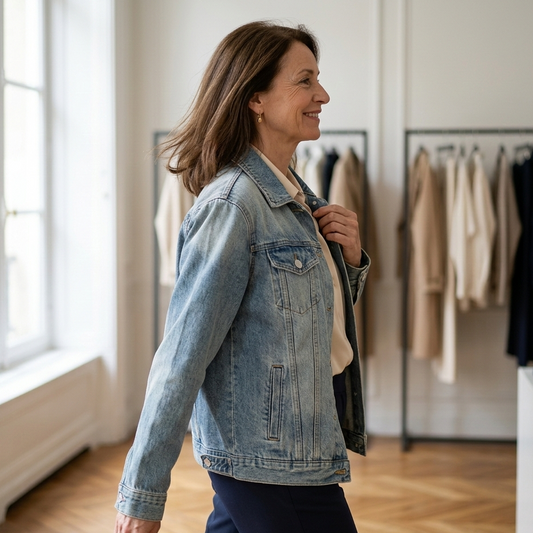 Noémie | Élégant Denim Veste