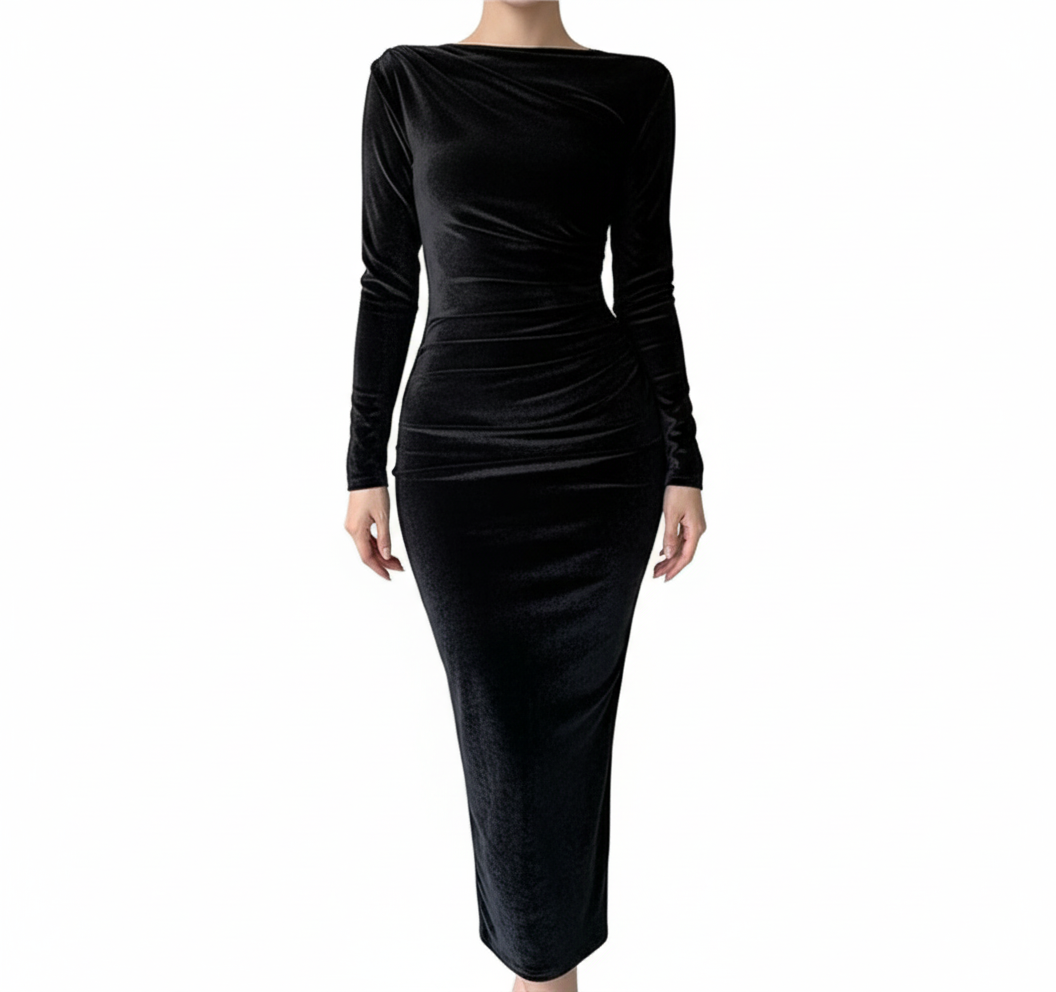 Sélène | Robe Vert Opéra