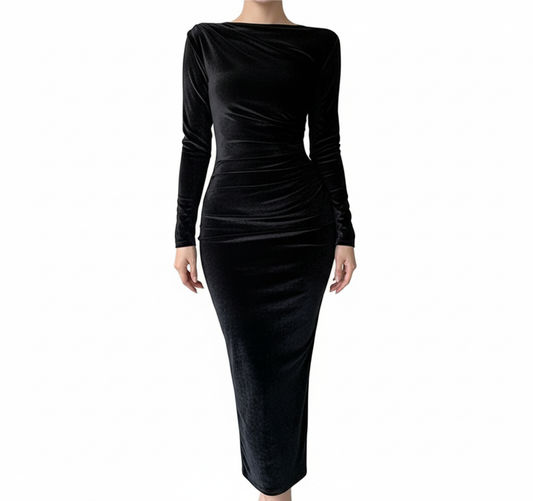 Sélène | Robe Vert Opéra