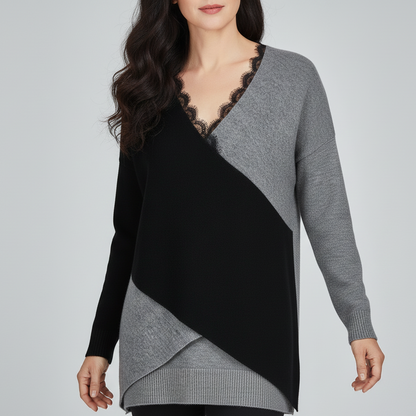 Sophie | Pull Bicolore