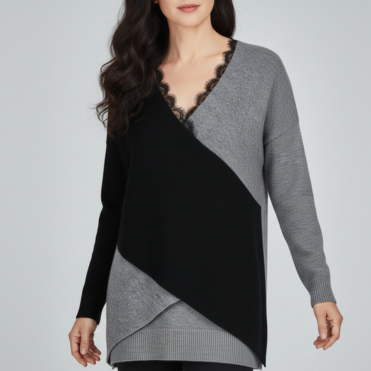 Sophie | Pull Bicolore