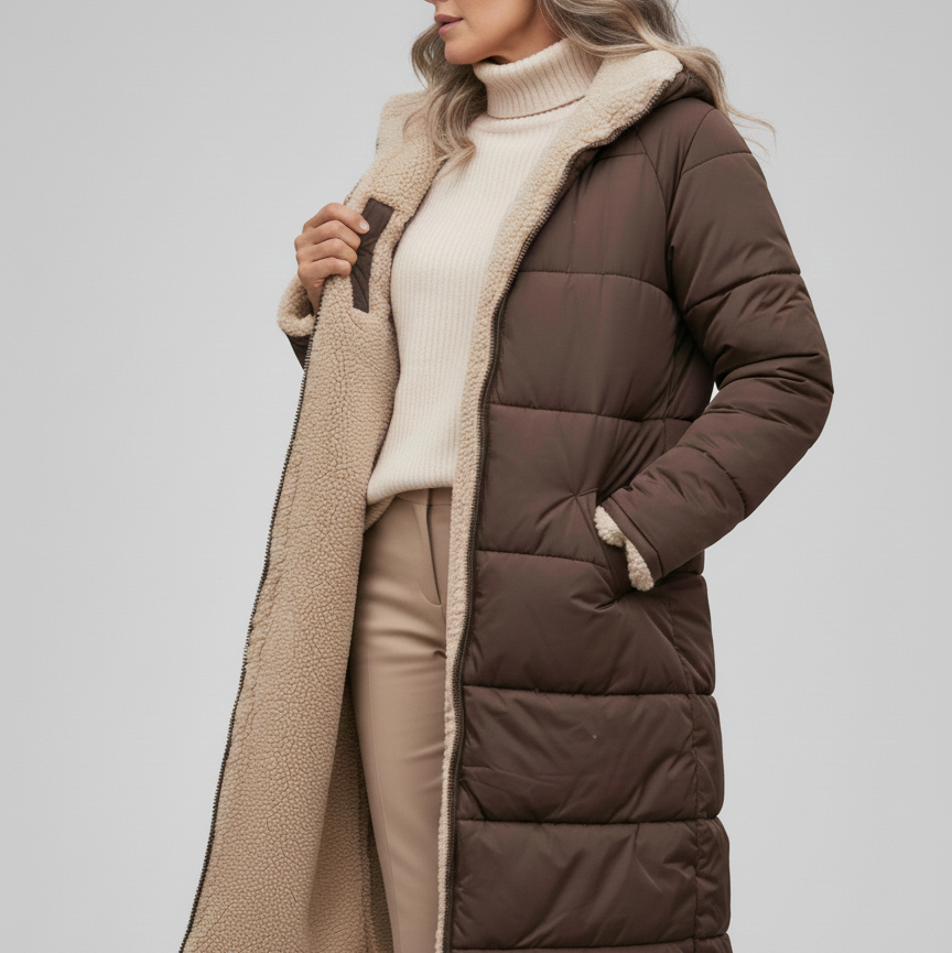 Solène | Manteau Réversible