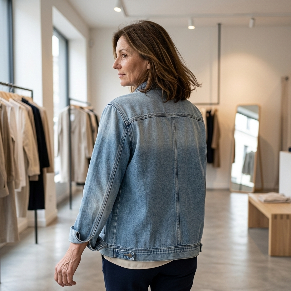 Noémie | Élégant Denim Veste