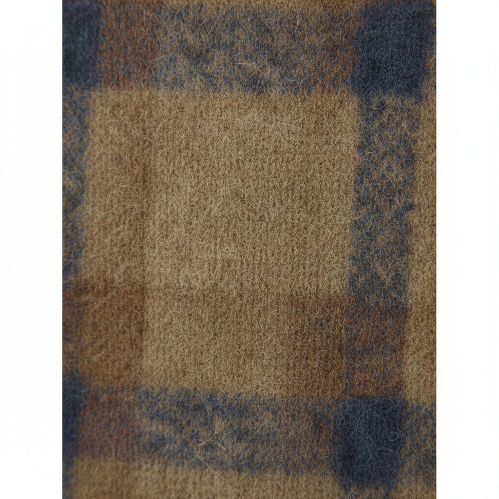 Camille | Cardigan en Tricot Doux à Carreaux