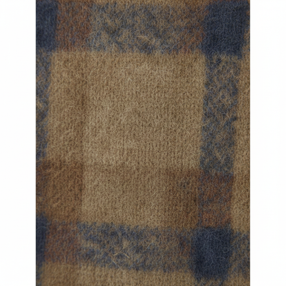 Camille | Cardigan en Tricot Doux à Carreaux