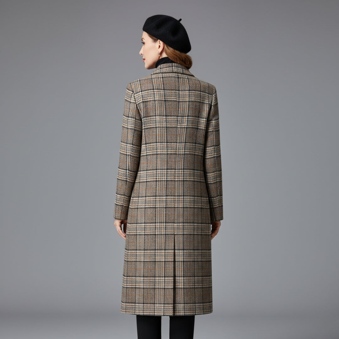 Beatrice | Classic Check Coat