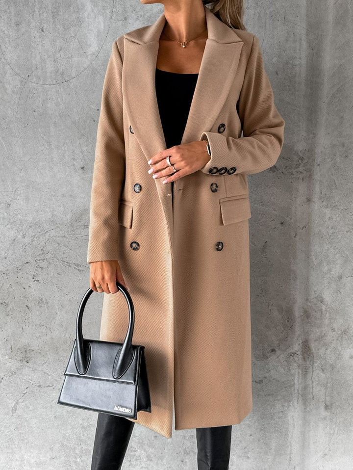 Jolie™ | Manteau Long Élégant & Intemporel