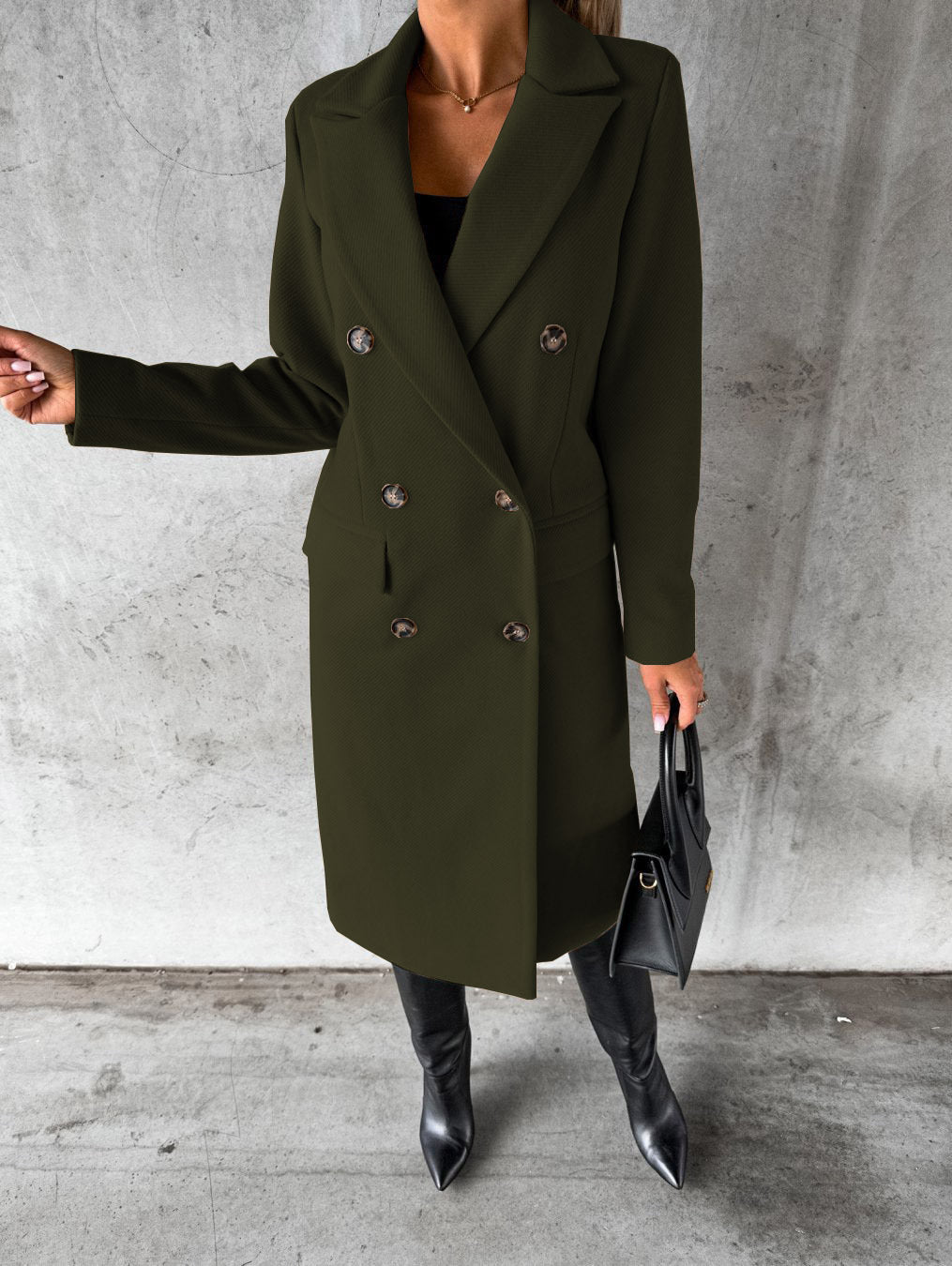 Jolie™ | Manteau Long Élégant & Intemporel