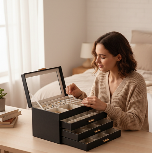 Erié | boîte à bijoux de luxe XL
