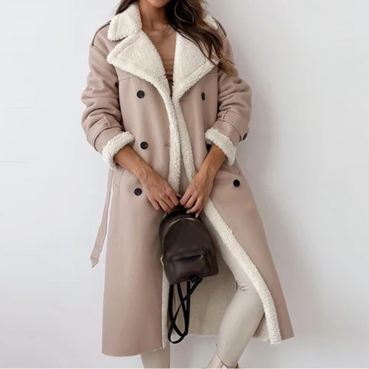Women's Long Elegant Winter Coat 1