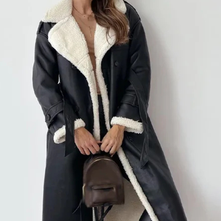 Women's Long Elegant Winter Coat 2
