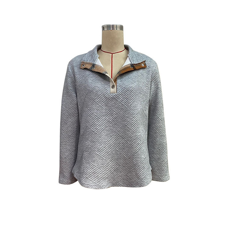 Aveline – Plaid Sweatshirt for Women