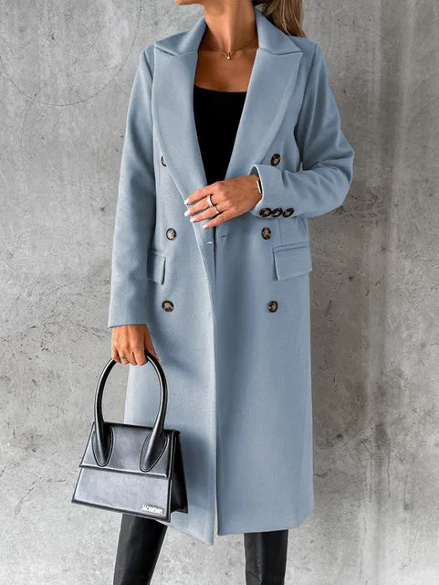 Jolie™ | Manteau Long Élégant & Intemporel
