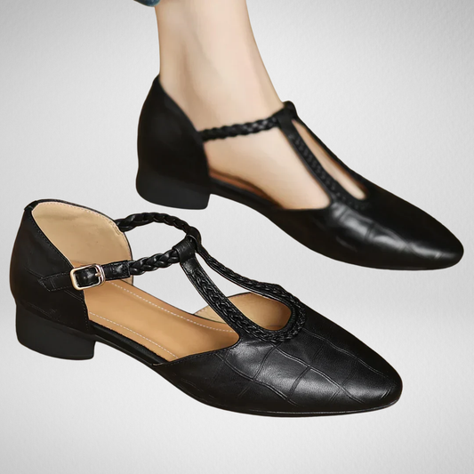 Brigitte Bordeaux | Chaussures orthopédiques en cuir ⏐ Édition premium