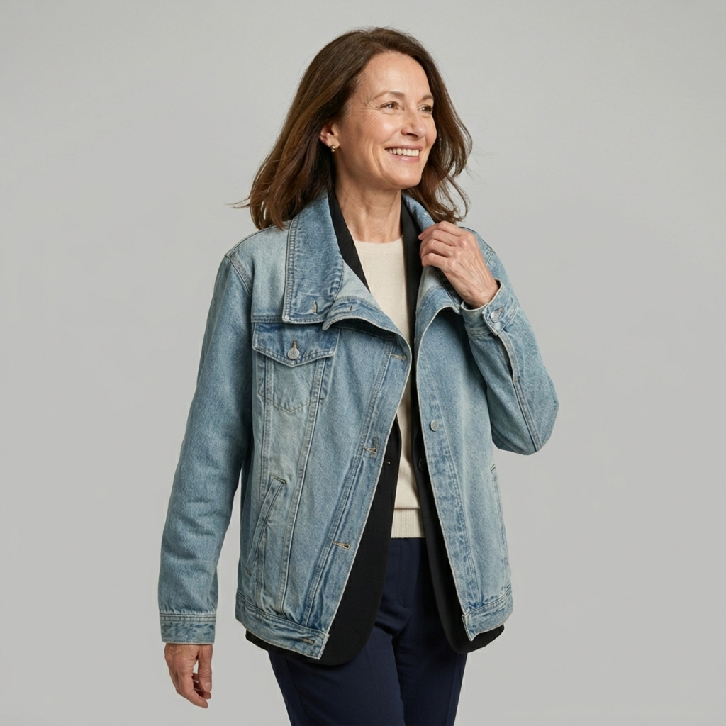 Noémie | Élégant Denim Veste