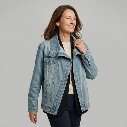 Noémie | Élégant Denim Veste